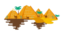 мультфильм пирамиды вектор, мультфильм пирамиды, древних зданий, Египет PNG  и вектор пнг для бесплатной загрузки